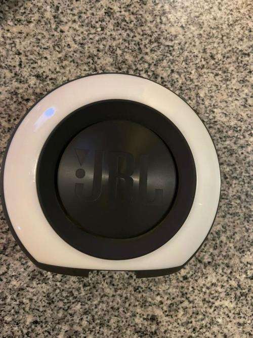 JBL Horizon Bluetooth Alarm Clock with USB Charging and Ambient Light (Black)