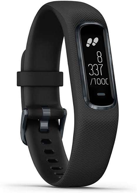 Garmin Vivosmart 4 Activity Tracker Watch - Midnight with Black Band, Large