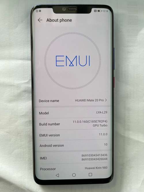 HUAWEI MATE 20 PRO DUAL SIM 128 GB