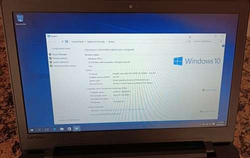 Lenovo Ideapad 110 Laptop, Celeron N3060 1.6GHZ 2GB RAM 500GB Hdd 15.6` Windows 10 Pro