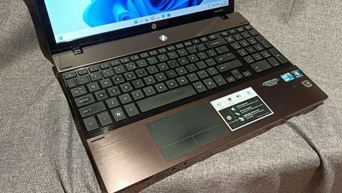 HP ProBook 4520s, 15.6` 1366x768 screen, Intel i3-M330@2.13GHz, 6Gb RAM, 465Gb Toshiba HDD, Win 11