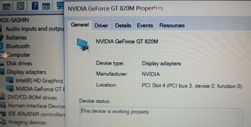 Lenovo 250-70, Intel i7-4510U@2GHz (2.6GHz Turbo),Nvidia 820M 2GB 16GB RAM, 256GB SSD WITH NEW BATT