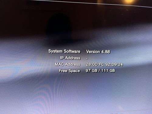 SONY PLAYSTATION 3 120GB WITH 1 CONTROLLER