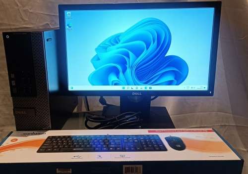 Complete Package, Dell OptiPlex 9020 i5-4570@3.2GHz,8GB RAM, 240GB SSD, Lenovo 18.5` Monitor etc