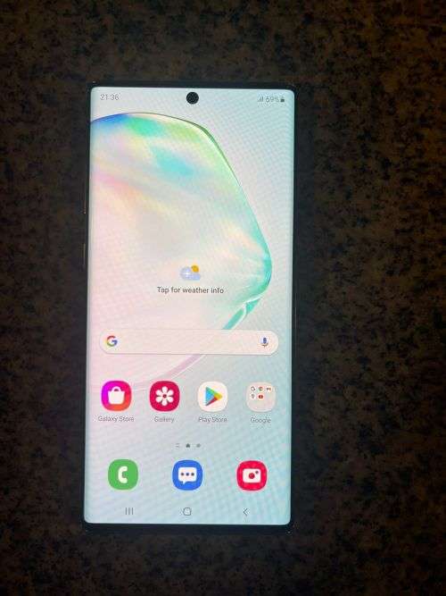 SAMSUNG NOTE 10+ SINGLE SIM 12GB RAM  256GB MINT CONDITION