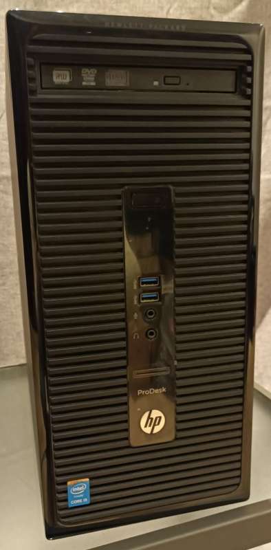 HP ProDesk 400 G2 MT, Intel i5-4590s@3GHz, 8GB Memory, 500GB HDD, Windows 11 Pro