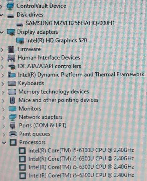 Dell Latitude E5470, Intel i5-6300U@2.4GHz, 16GB Memory, Samsung 256GB m.2 SSD, Windows11Pro