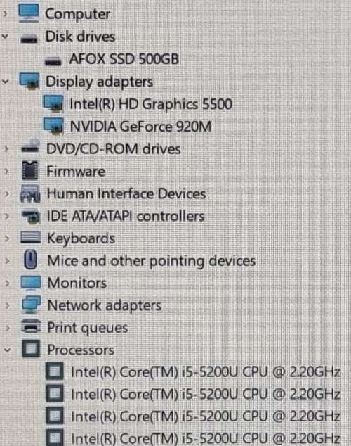 Dell Inspiron 3543, 15.6` FHD display, Intel i5-5200U, Nvidia GeForce 920M GPU, 8GB RAM, 500GB SSD