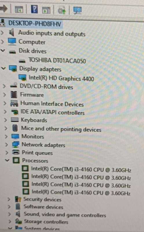 HP 280 G1 MT Business PC, Intel i3-4160@3.6GHz, 8GB RAM, 500GB HDD, AOC 23` FHD monitor, Windows 11