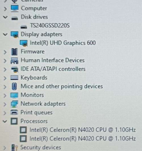 In original box, HP 250 G8, Intel Celeron N2040@1.1GHz, 8GB Memory, 240GB SSD, Windows 11 Pro