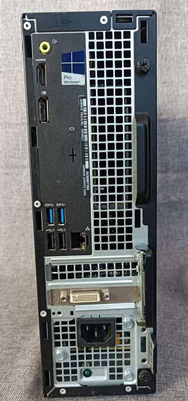 Ultimate Dell Bundle,OptiPlex 3050,7th Gen i5, AMD 5450 GPU, NVMe SSD,HDD,8GB RAM,24` HD Monitor etc