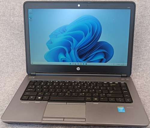 HP ProBook 640 G1, Intel i3-4000M@2.4GHz, 8GB RAM, 500GB HDD, 14` 1600x900 HD Display, Win 11
