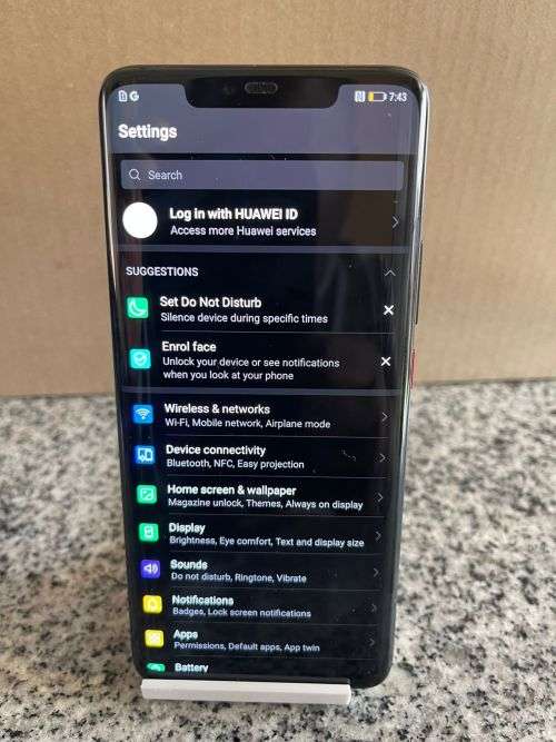 HUAWEI MATE 20 PRO 6GB RAM  128GB SINGLE SIM