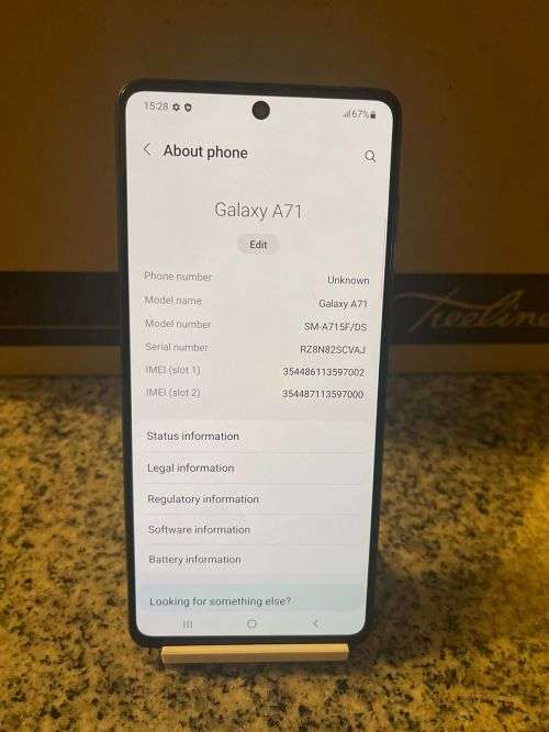 SAMSUNG A71 DUAL  SIM 128 GB 6GB RAM