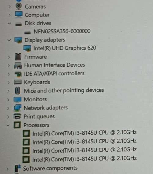 HP ProBook 430 G6, 8th Gen i3-8145U@2.1GHz,16GB RAM, 256GB m.2 SSD,13.3` FHD LED Display, Windows 11