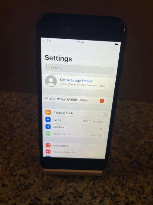 I PHONE 7 128GB 72% BATT HEALTH NO FINGERPRINT SENSOR