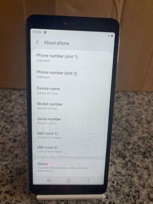 Samsung A3 Core Dual Sim Mtn Locked