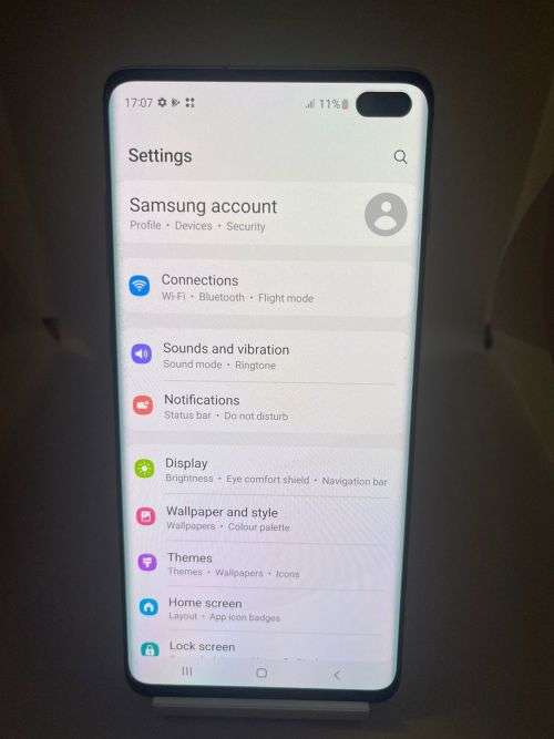 SAMSUNG S10+  SINGLE  SIM MINT CONDITION