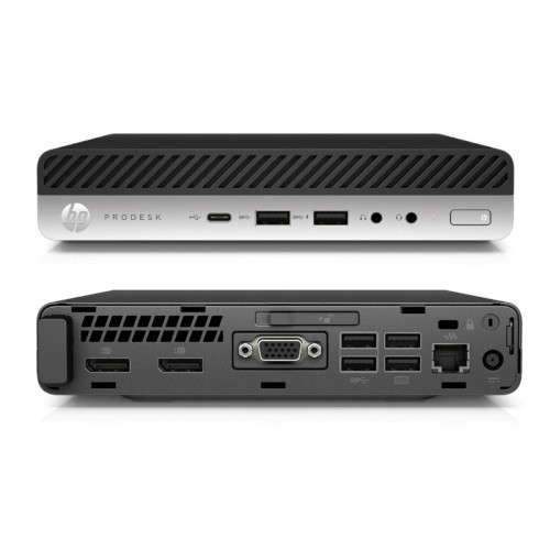 HP DeskPro Mini 600 G3, Intel i3-6100T@3.2GHz, 16Gb RAM, 500GB SSD, WiFi,Bluetooth, Keyboard, Mouse