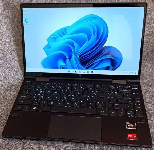 HP ENVY x360 Convertible 13, AMD Ryzen 5 5600U@4.2GHz Processor,8GB RAM, 512GB NVMe SSD, Radeon GPU