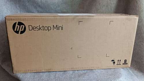 Never used in box HP ProDesk 600 G3 DM, 6th Gen i3-6100T@3.2GHz, 8GB Ram, 512GB SSD,Keyboard, Win11