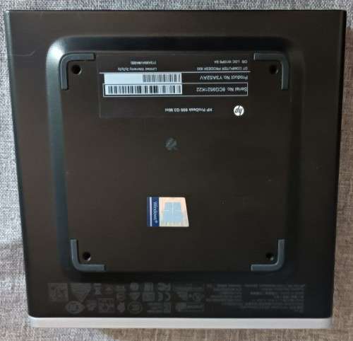 Never used in box HP ProDesk 600 G3 DM, 6th Gen i3-6100T@3.2GHz, 8GB Ram, 512GB SSD,Keyboard, Win11