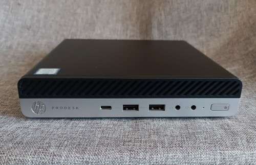 Never used in box HP ProDesk 600 G3 DM, 6th Gen i3-6100T@3.2GHz, 8GB Ram, 512GB SSD,Keyboard, Win11