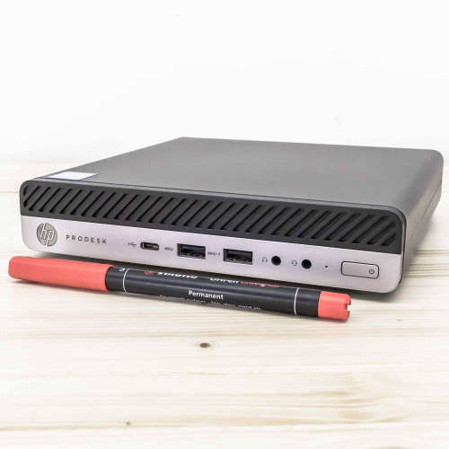 Never used in box HP ProDesk 600 G3 DM, 6th Gen i3-6100T@3.2GHz, 8GB Ram, 512GB SSD,Keyboard, Win11