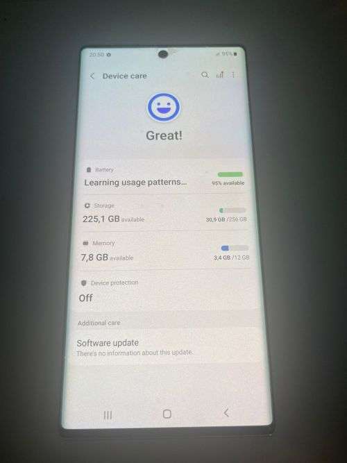 SAMSUNG NOTE 10+ SINGLE SIM 12GB RAM  256GB MINT CONDITION