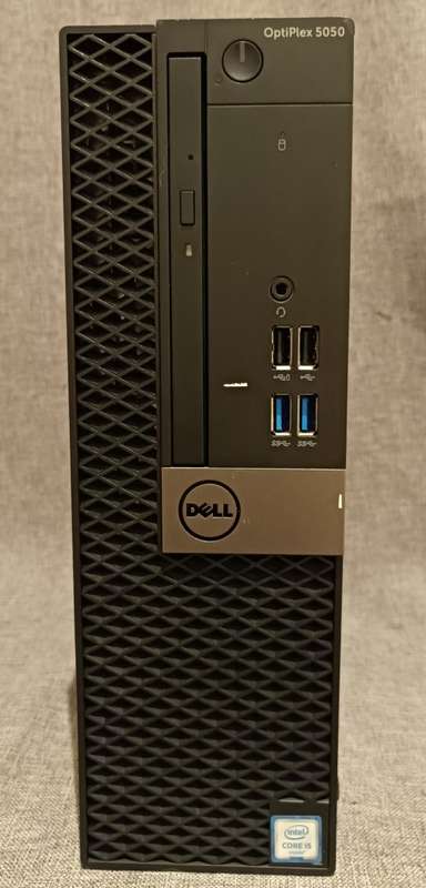 Dell OptiPlex 5050 SFF, 6th Gen i5-6500@3.2GHz, 8GB RAM, 256GB SSD, DVD-ROM, Windows 11 Pro