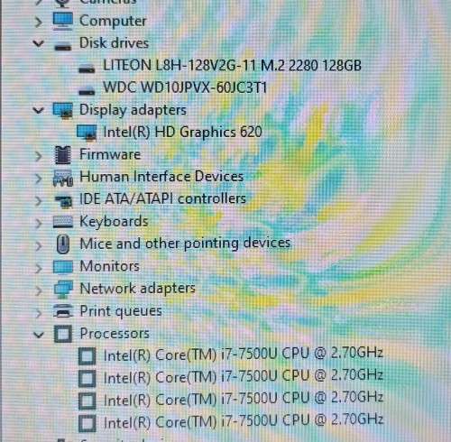 HP 15-bs0xx, 7th Gen Intel i7-7500U@2.7GHz, 16GB RAM, 128GB m.2 SSD, 1TB HDD, 15` HD 1366x768 Screen