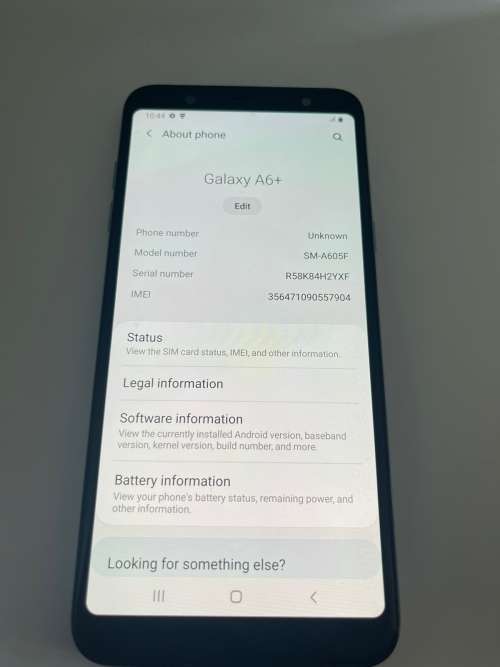 SAMSUNG A6+ 3GB RAM 32GB MEMORY SINGLE SIM MINT CONDITION