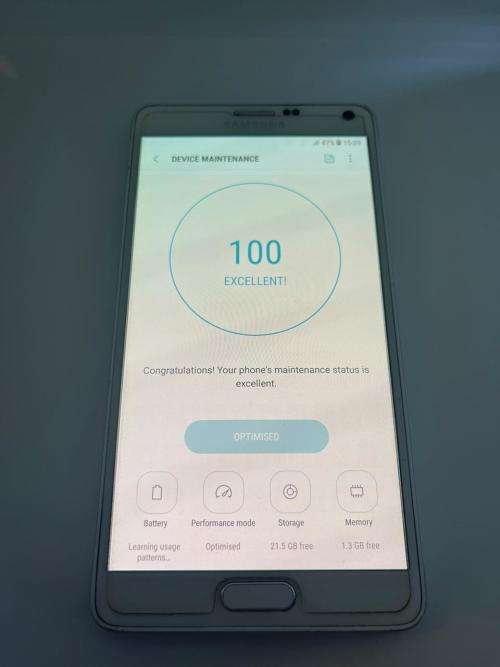 SAMSUNG GALAXY NOTE 4 SINGLE SIN WITH S PEN PLEASE READ