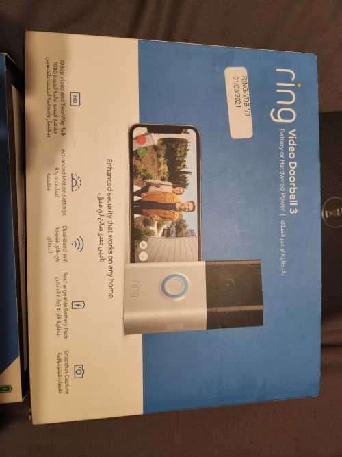 Ring Video Doorbell 3 Improved Motion Detection Mint as new