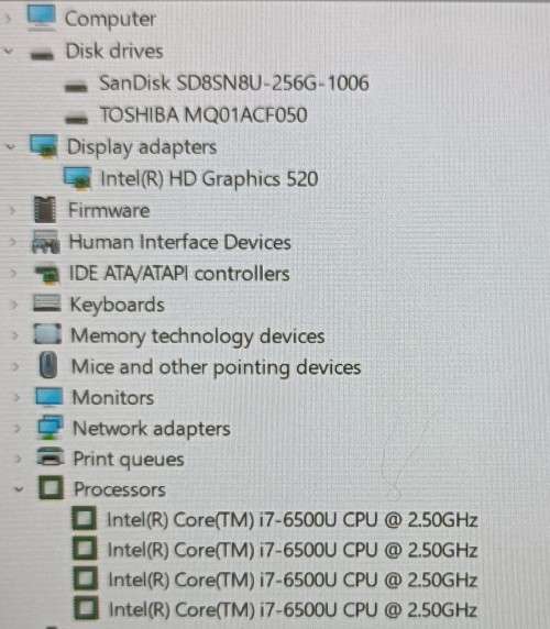 HP EliteBook 820 G3, TouchScreen, Intel i7-6500U@2.5GHz, 16GB RAM, 256GB SSD, 500GB HDD, 12.5` FHD