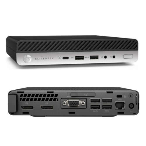 HP EliteDesk 800 G3 MINI DESKTOP, 7th Gen Intel i7-7700@3.6GHz, 16GB RAM,256GB SSD , Mint