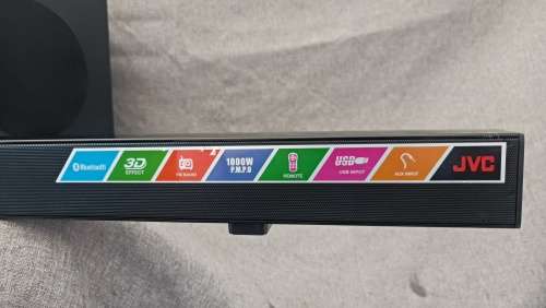 TH-BY370 Jvc 2.1CH With Subwoofer, Bluetooth Sound Bar with remote