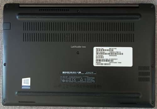 Dell Latitude 7280, 12.5` FHD Touch Screen, Intel i5-6300U 6th Gen @2.40GHz, 16GB RAM. 256GB m.2 SSD