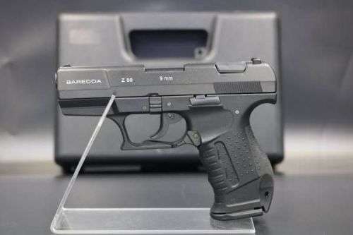 BAREDDA Z88-B BLANK FIRING / SIGNAL GUN, BLACK SOUNDS LIKE A REAL GUN