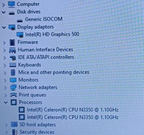 Connex SlimBook 2 L1420, Intel Celeron N3350@1.1GHz, 3GB RAM, 32GB eMMC, 14` HD (1366x768) Display