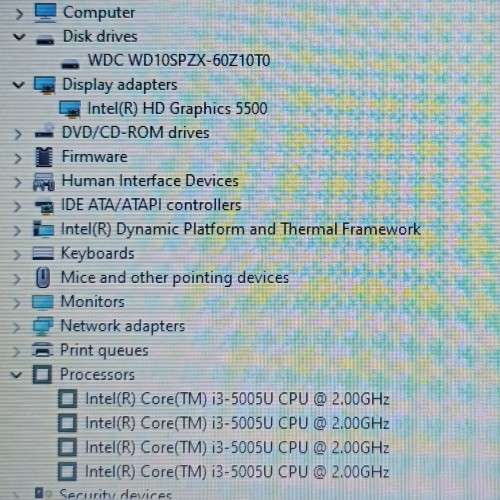 HP 15-bs1xx, Intel i3-5005U@2GHz, 8GB RAM, 1TB HDD, 15.6` HD Display(1366x768) Windows 11