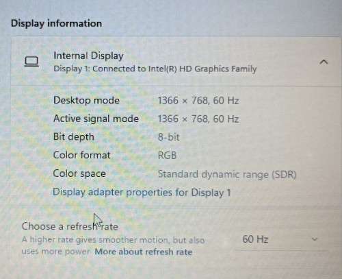 Acer Extensa 2510, Intel i5-4210U@1.7GHz, 8GB RAM, 256GB SSD, 15.6 HD Display, Windows 11