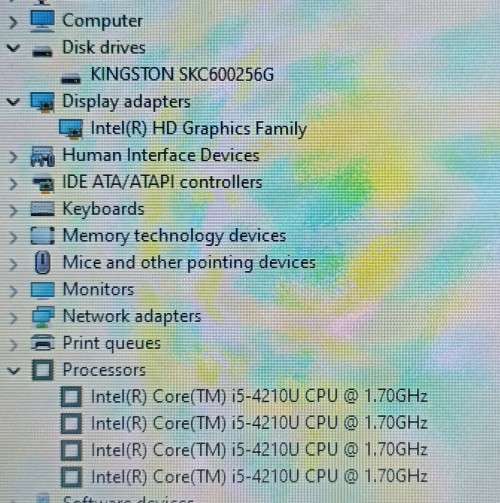 Acer Extensa 2510, Intel i5-4210U@1.7GHz, 8GB RAM, 256GB SSD, 15.6 HD Display, Windows 11