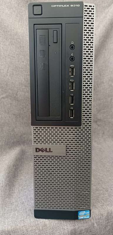 Dell OptiPlex 9010, Intel i5-3470@3.2GHz, 8GB RAM, 240GB SSD, DVD-RW Drive, Windows 11 Pro