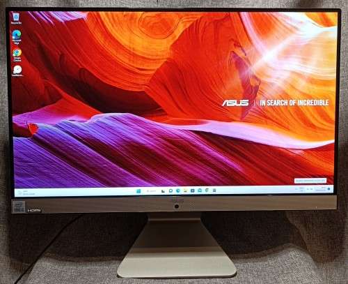 ASUS Vivo AIO V222FA, 22` NanoEdge Full HD 1920x1080, 10th Gen i5-10210U@1.6GHz, 16GB RAM, 256GB m.2
