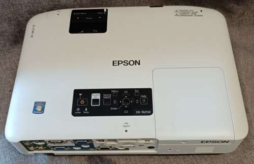 EB-1925W 3LCD Multimedia Projector, WXGA (1280x800) Native resolution Projector