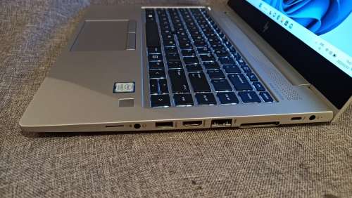 HP EliteBook 840 G5, Intel i7-7500U@2.7GHz, 16GB RAM, 256GB m.2 SSD, 14` FHD Display, Windows 11