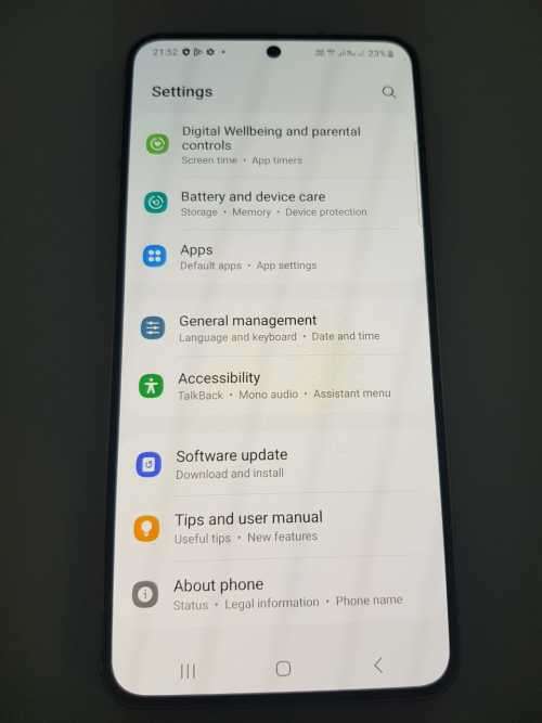 SAMSUNG S22 DUAL SIM MINT CONDITION 8GB RAM 256GB