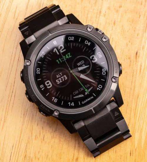Garmin D2 Delta PX, GPS Pilot Watch Pulse Ox Sensor With titanium Band Mint Condition Retail 26k