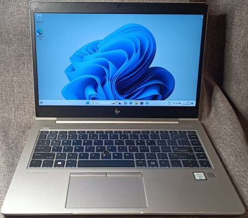 HP EliteBook 840 G5, 8th Gen Intel i7-8650U@1.9GHz, 16GB RAM, 240GB m.2 SSD, 14` FHD Display, Win 11